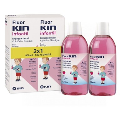 Fluorkin Infantil Enjuague...