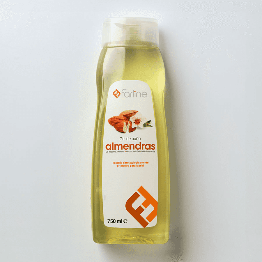 Farline Gel de Baño Almendras 750ml
