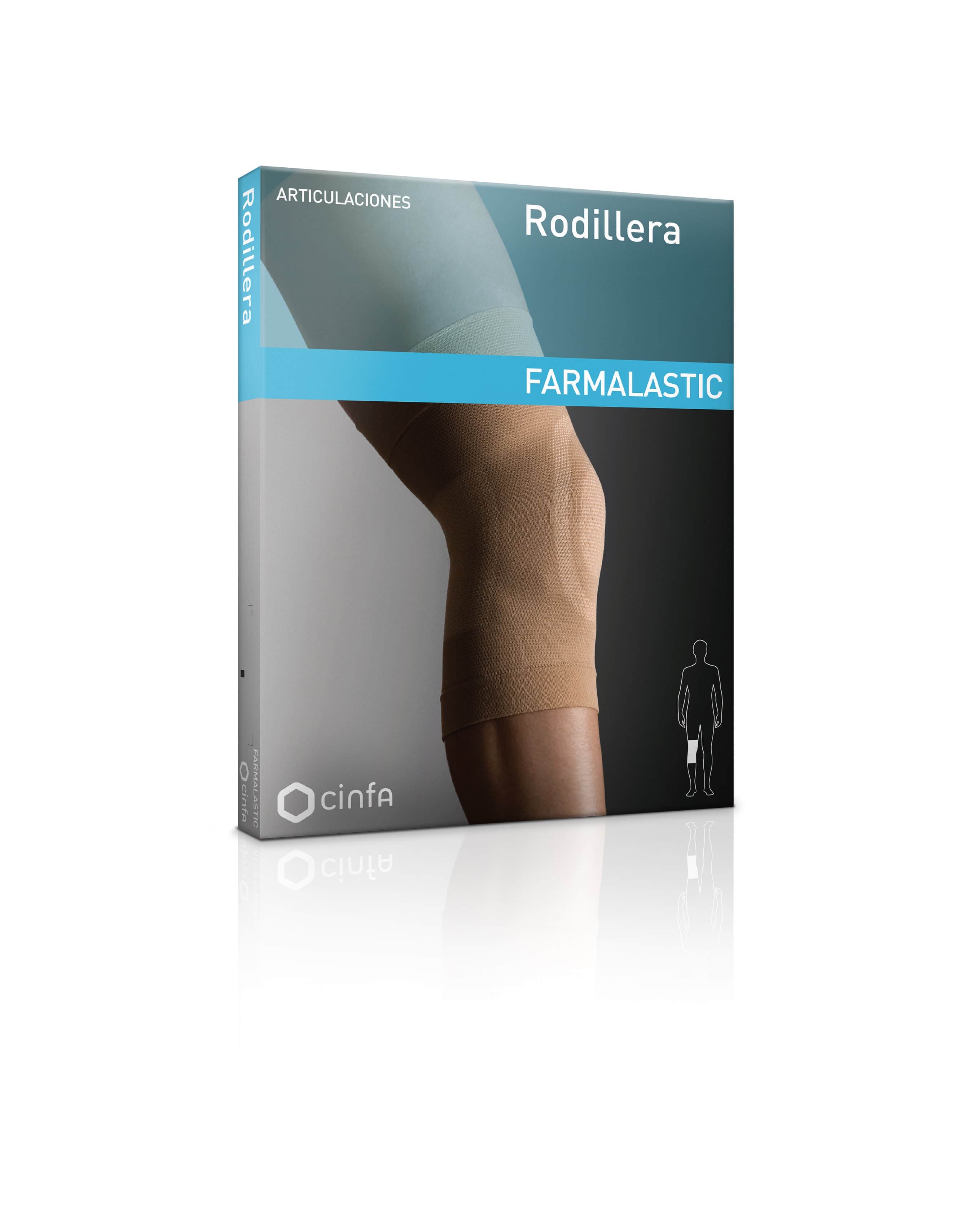 Farmalastic Rodillera Compresiva Talla E-G